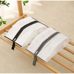 Dustproof Mesh Shoe Bag for Travel & Storage