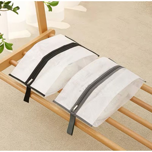 Dustproof Mesh Shoe Bag for Travel & Storage