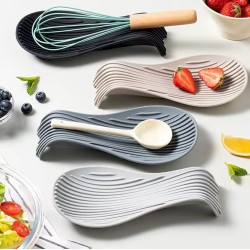 Flexible Spoon Rest – Heat Resistant Utensil Holder