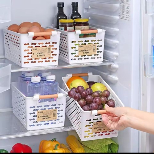 Multipurpose Storage Basket – White Organizer Box