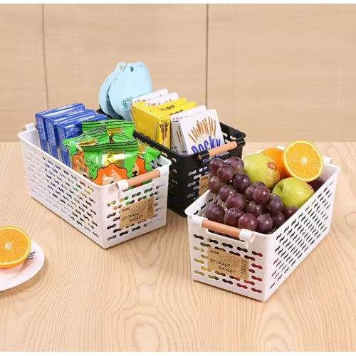 Multipurpose Storage Basket – White Organizer Box