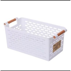 Multipurpose Storage Basket – White Organizer Box