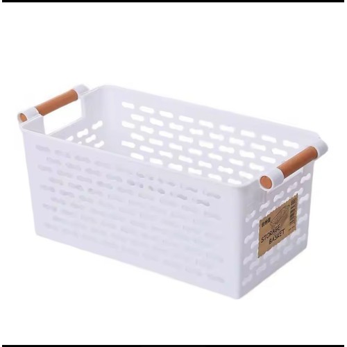 Multipurpose Storage Basket – White Organizer Box
