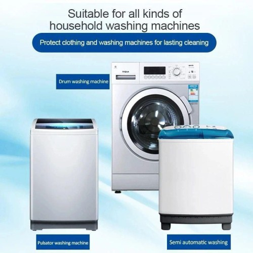 Washing Machine Cleaning Tablets – 12pcs Antibacterial Deep Cleaner