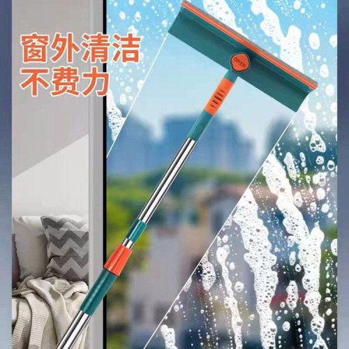 Telescopic Window Cleaner – 2 in 1 Mop & Squeegee