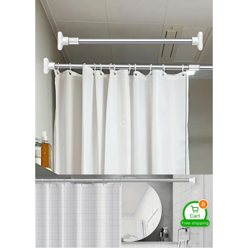 Adjustable Telescopic Rod – 110–200cm Shower/Clothing Use Adjustable Telescopic Rod – 110–200cm Shower/Clothing Use