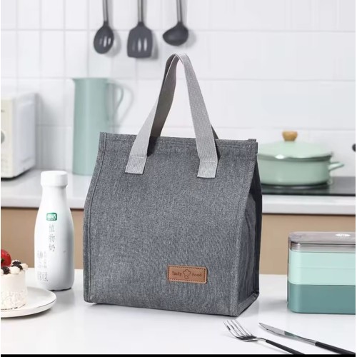Insulated Lunch Bag – Oxford Fabric Tote for Food Storage Insulated Lunch Bag – Oxford Fabric Tote for Food Storage