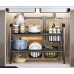 Adjustable 2-Tier Under-Sink Rack – Kitchen & Bathroom Organizer