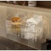 Multipurpose Wall-mounted Storage Box – Clear Plastic Organizer