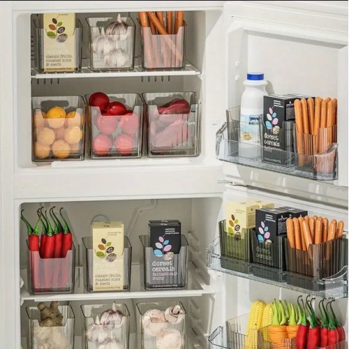 Multipurpose Wall-mounted Storage Box – Clear Plastic Organizer