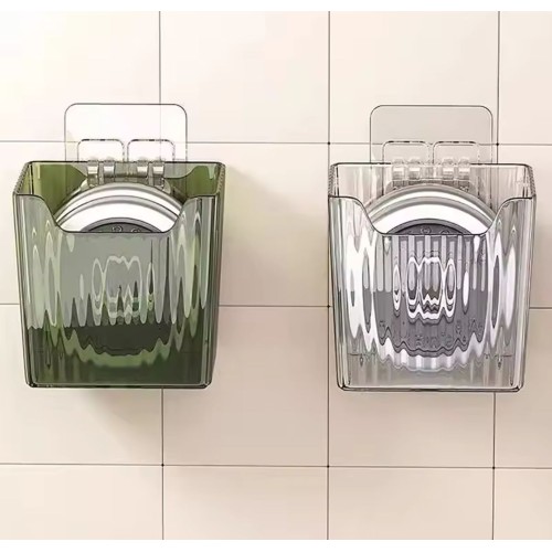 Multipurpose Wall-mounted Storage Box – Clear Plastic Organizer