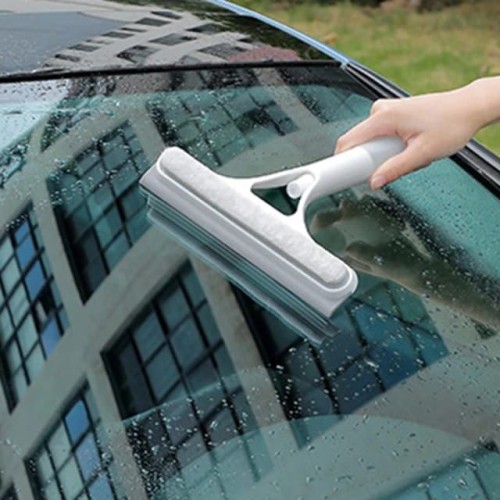 3-in-1 Car Glass Wiper Cleaner with Spray Bottle – Mirror & Window Squeegee 3-in-1 Car Glass Wiper Cleaner with Spray Bottle – Mirror & Window Squeegee