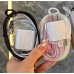 Clear Mini Zipper Storage Pouch with Cartoon Keychain – Toy & Gadget Organizer Clear Mini Zipper Storage Pouch with Cartoon Keychain – Toy & Gadget Organizer