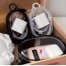 Clear Mini Zipper Storage Pouch with Cartoon Keychain – Toy & Gadget Organizer Clear Mini Zipper Storage Pouch with Cartoon Keychain – Toy & Gadget Organizer