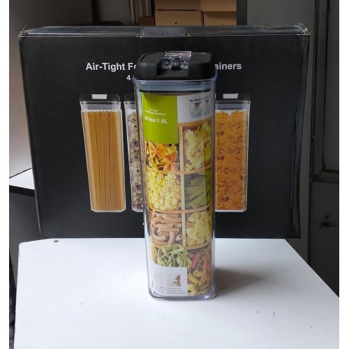 4pcs Acrylic Food Containers