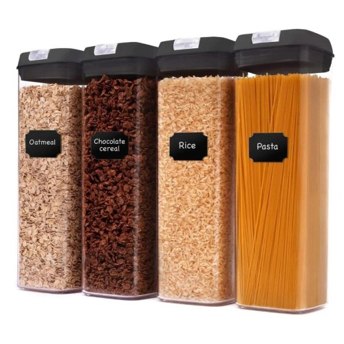 4pcs Acrylic Food Containers