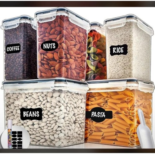 6pcs Airtight Storage Containers Set 6pcs Airtight Storage Containers Set