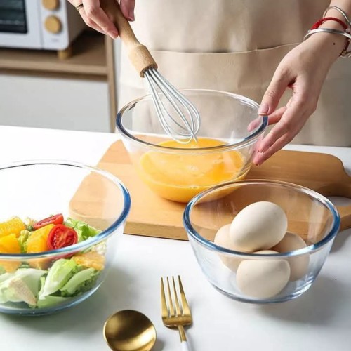 2700ML High Borosilicate Glass Bowl