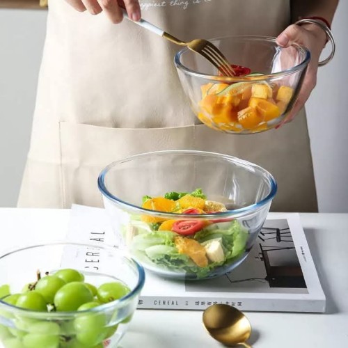 2700ML High Borosilicate Glass Bowl