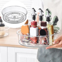 Acrylic Multipurpose Rotating Organizer/ Clear Turntable