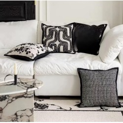 Luxury Thick Retro Throw Pillow cover 45cm×45cm