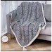 Bohemian Knitted Throw Blankets