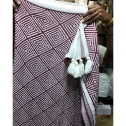 Bohemian Knitted Throw Blankets