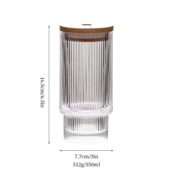 350ML High Borosilicate Glass Tumbler