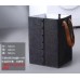 Foldable Laundry Basket With Leather Handles