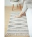 Bohemian Nordic Style Bedroom Rug With Tassles
