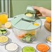 8-In-1 Salad Spinner & Vegetable Chopper 8-In-1 Salad Spinner & Vegetable Chopper