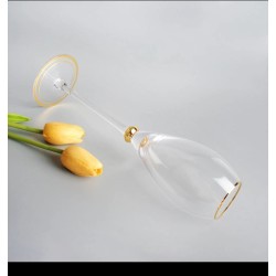 6Pcs 270ML Royal Design Crystal Goblets