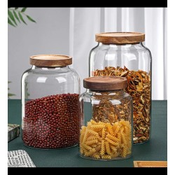 Large Capacity Borosilicate Glass Storage Jars Large Capacity Borosilicate Glass Storage Jars