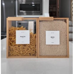 3L Custom Bamboo Food Storage Containers