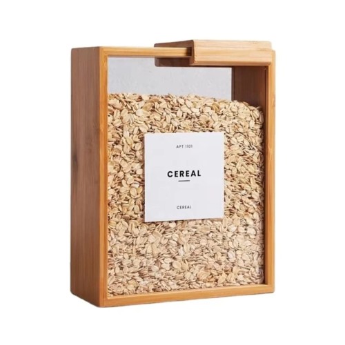 3L Custom Bamboo Food Storage Containers