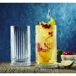 Classical Engraved Ribbed Crystal Glasses