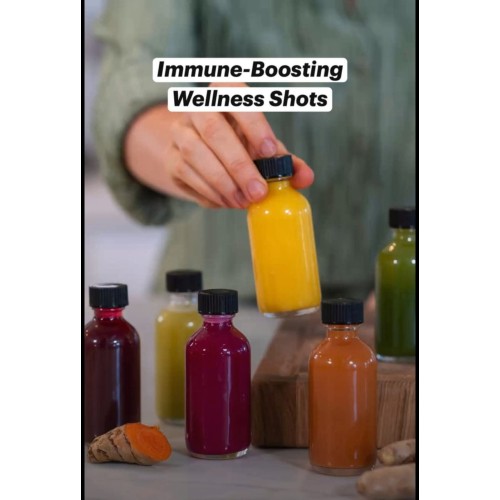 12Pcs Ginger Shot Essential Glass Bottle Set 12Pcs Ginger Shot Essential Glass Bottle Set