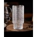 350mlEmbossed Vintage Ribbed Glass Set 350mlEmbossed Vintage Ribbed Glass Set