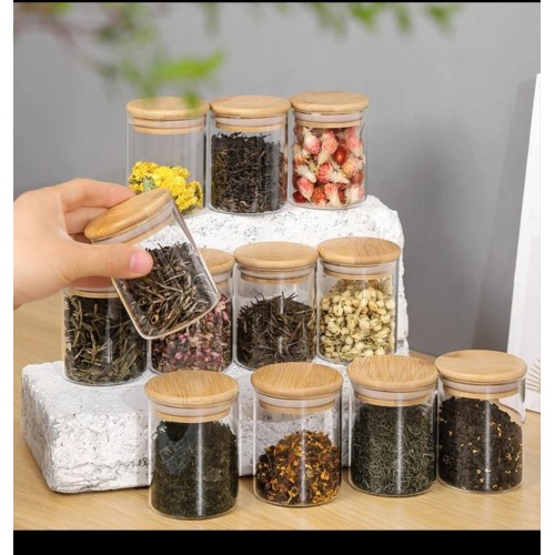 12Pcs Round Premium Spice Storage Jar Set 12Pcs Round Premium Spice Storage Jar Set