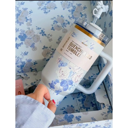Flower Stanley Mug Tumbler