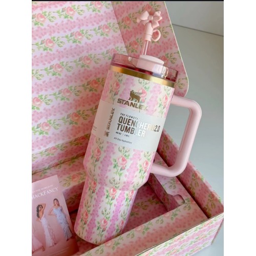 Flower Stanley Mug Tumbler