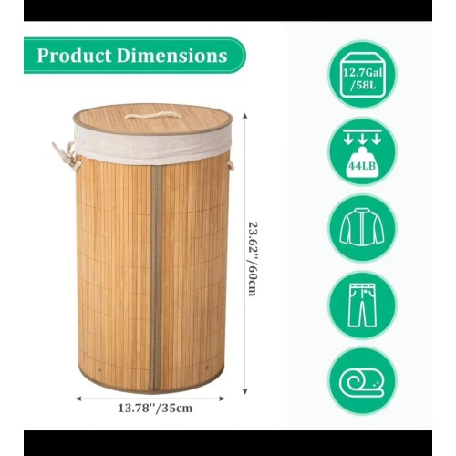 Bamboo Woven Basket