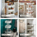 Multi-Functional Movable Trolley Storage Rack (Full Metallic) Multi-Functional Movable Trolley Storage Rack (Full Metallic)