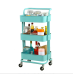 Multi-Functional Movable Trolley Storage Rack (Full Metallic) Multi-Functional Movable Trolley Storage Rack (Full Metallic)