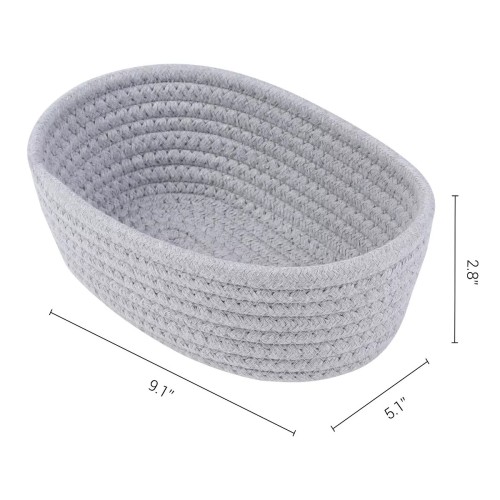 3pcs Oval Shaped Elegant Cotton Rope
