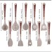 11pcs Silicone Spoon Set