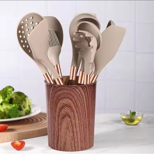 11pcs Silicone Spoon Set