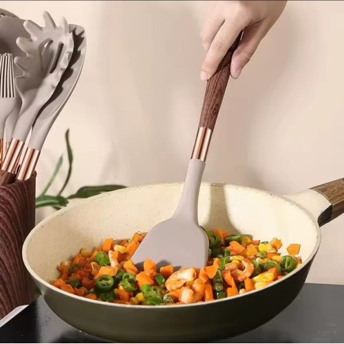 11pcs Silicone Spoon Set