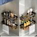 2pcs Aluminum Alloy Rectangular Shelf with Towel Holder 2pcs Aluminum Alloy Rectangular Shelf with Towel Holder