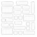 25pcs Set Drawer Organizers